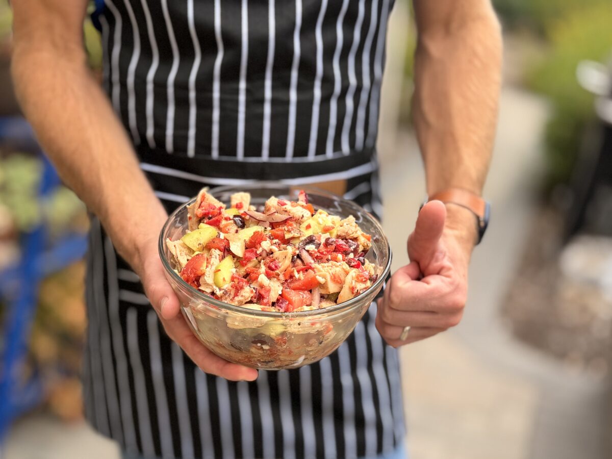 Greek Grilled Chicken Salad