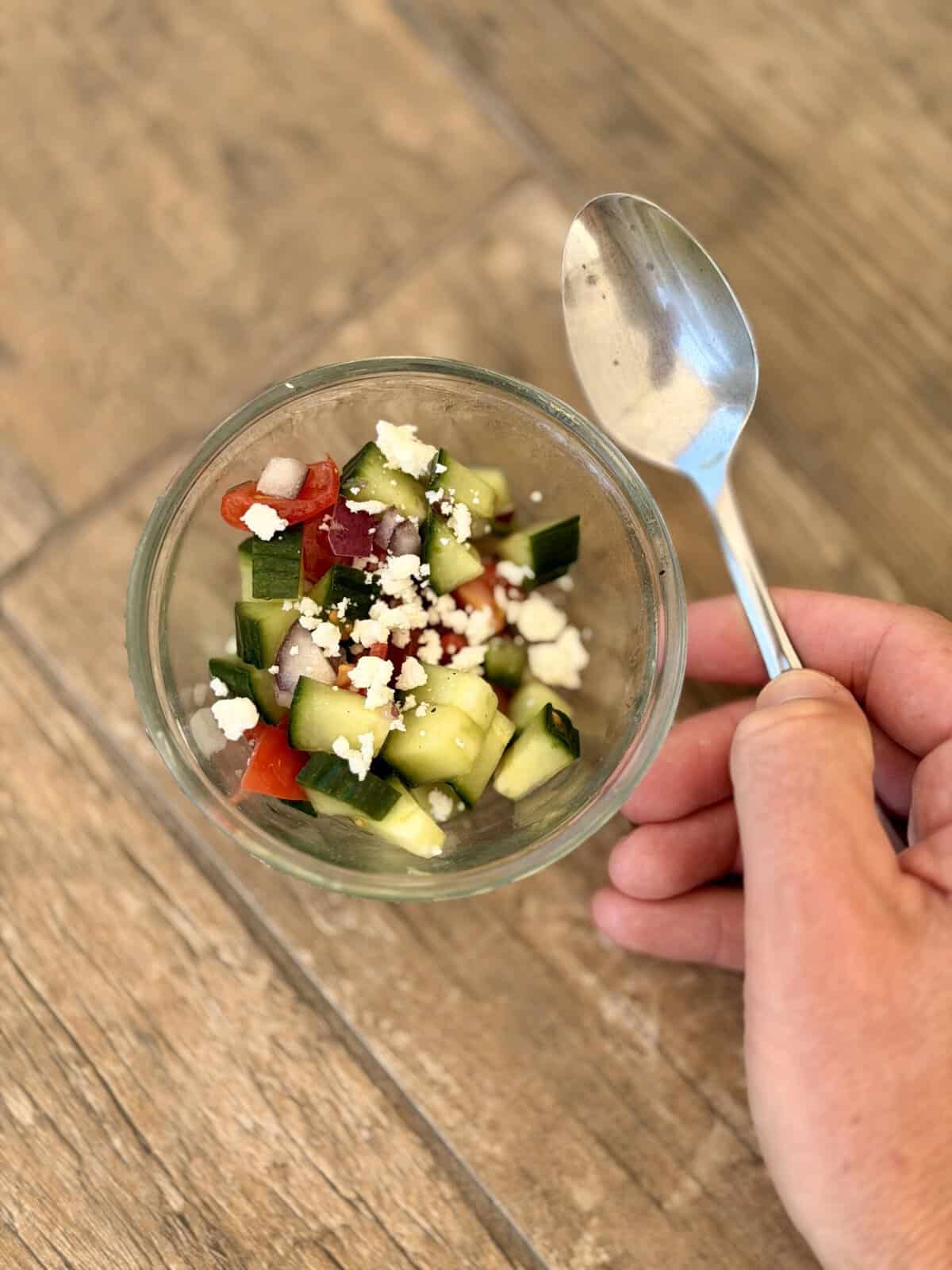 Tomato Cucumber Salad