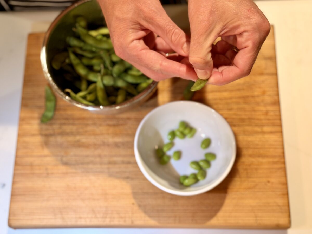 Turkey Hummus Wrap with Edamame