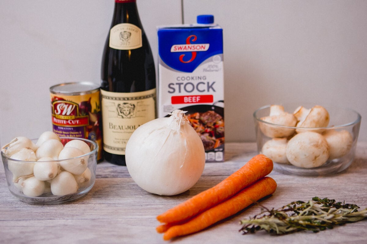 Beef bourguignon