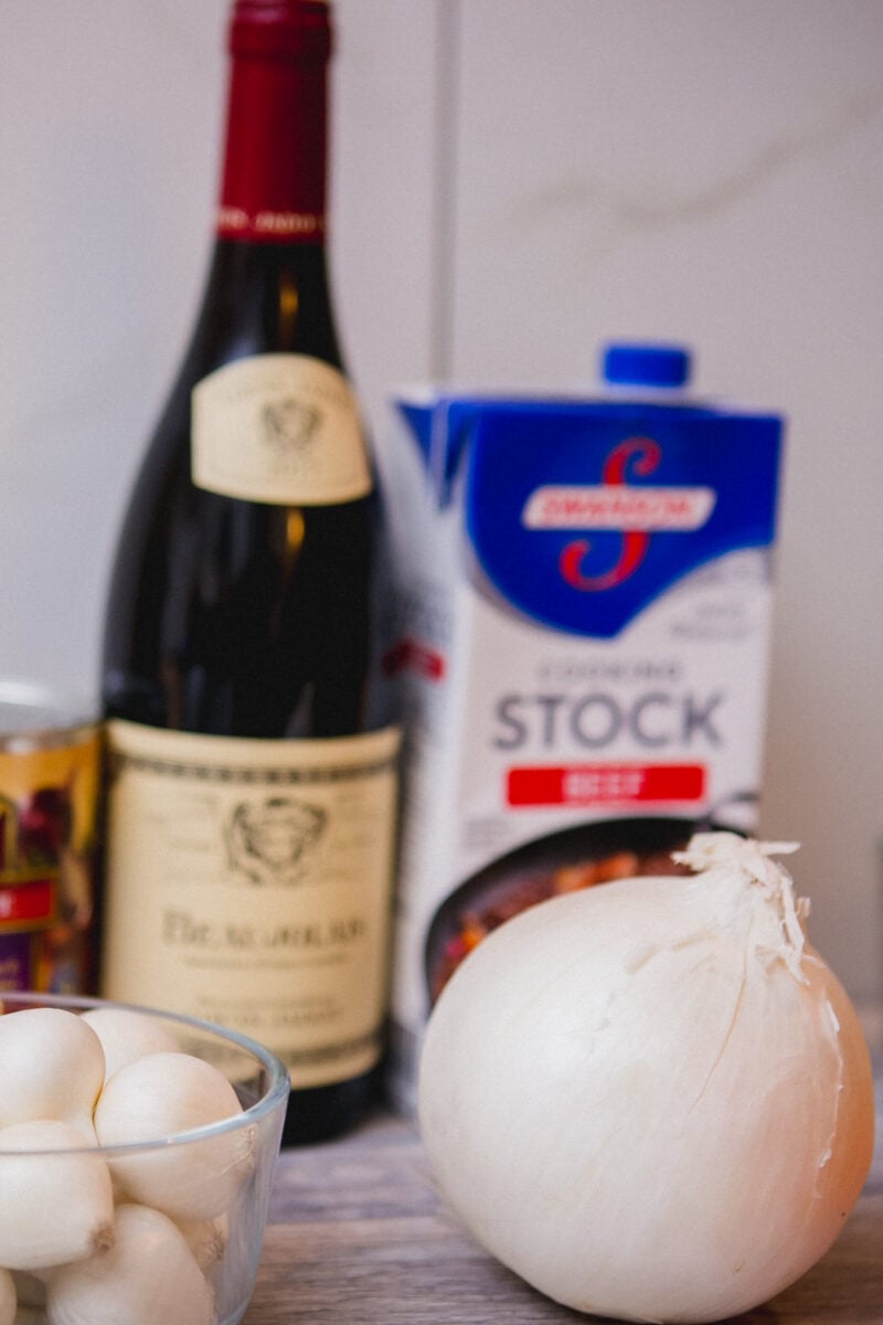 Beef bourguignon