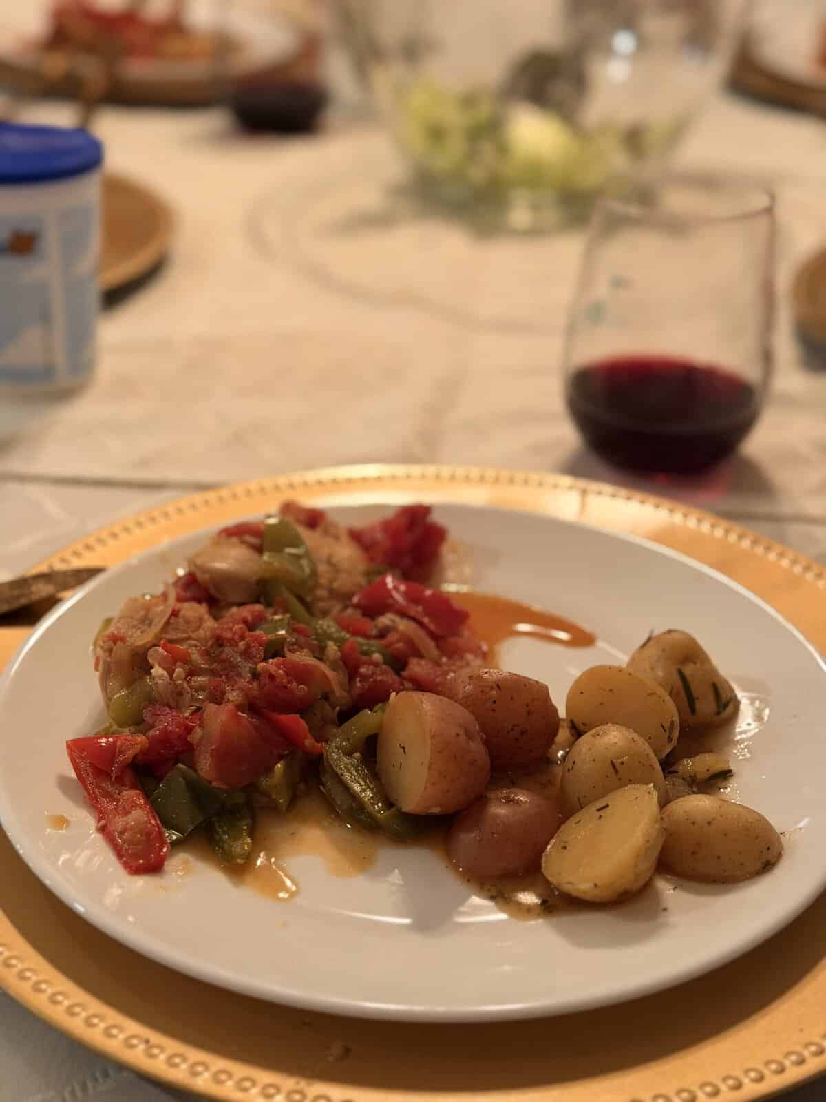 Chicken Cacciatore