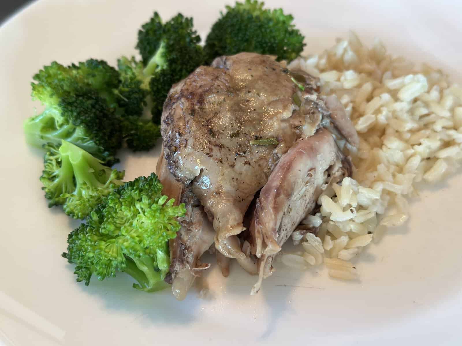 Chicken Thighs And Broccoli
