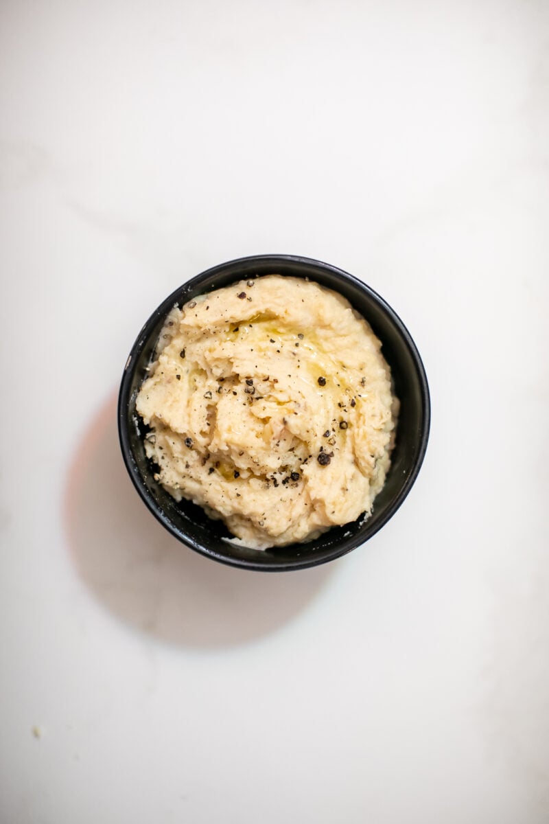 Garlic mashed potatoes