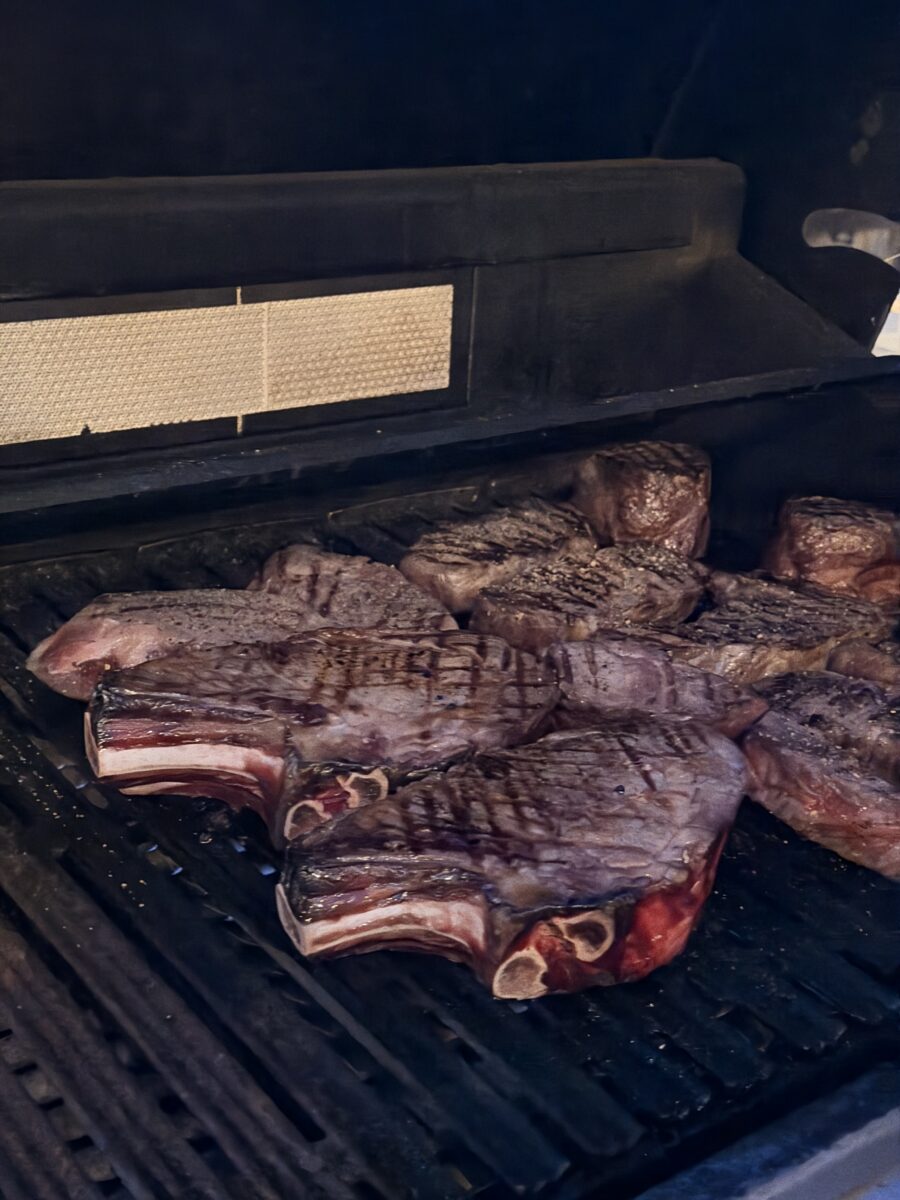 Grilled Bone-In Steaks