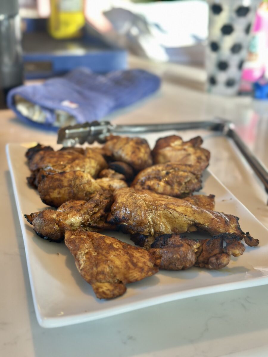 Grilled Chicken Thighs