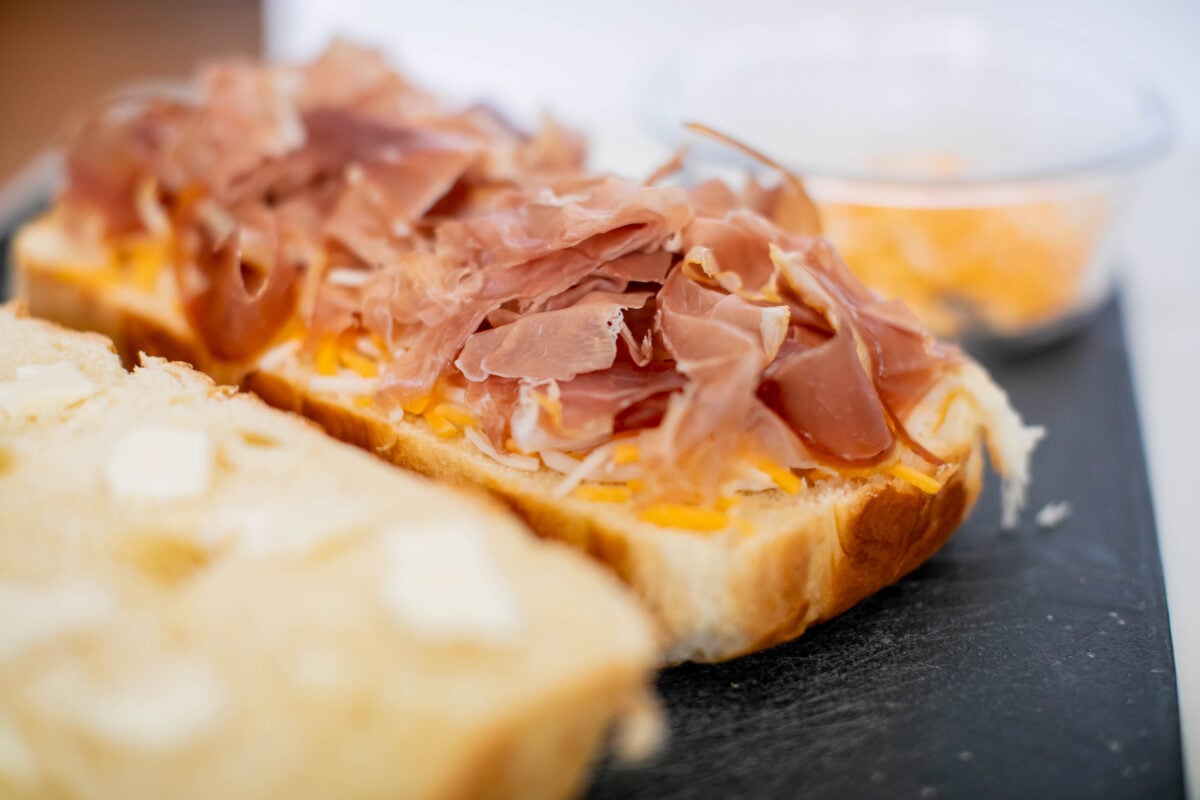 Ham and cheese sliders