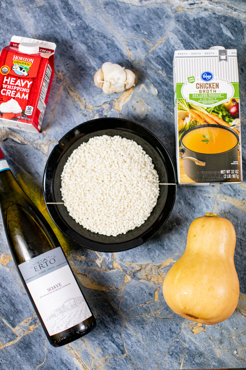 Instant pot butternut squash risotto
