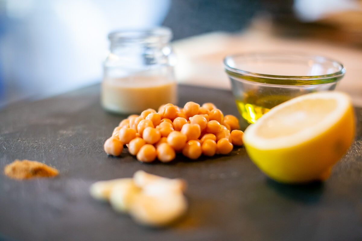 Roasted Garlic Hummus
