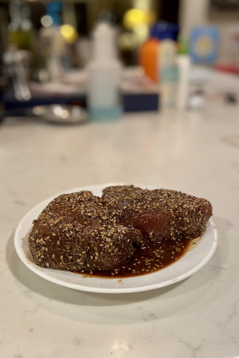 Sesame-Crusted Tuna