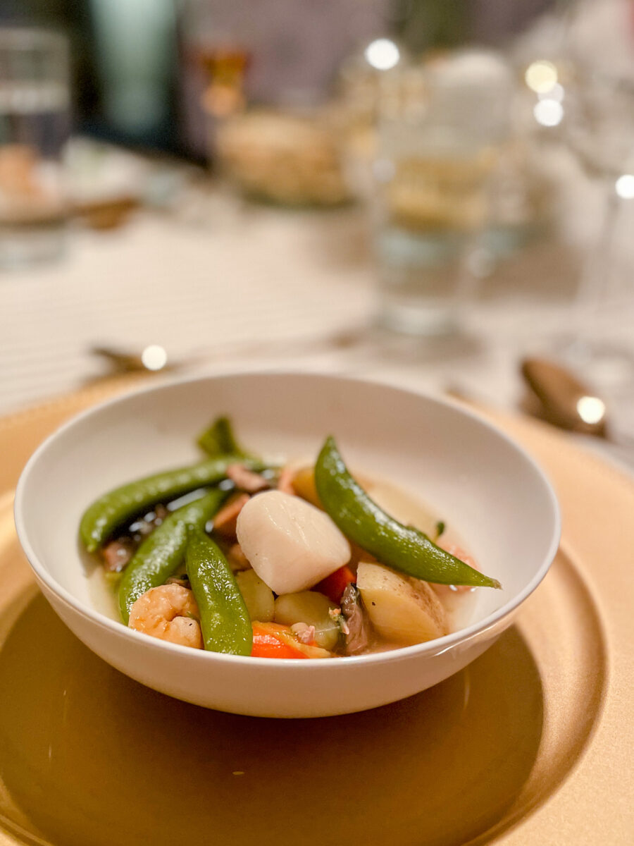 Shrimp and Scallop Vegetable Bowl