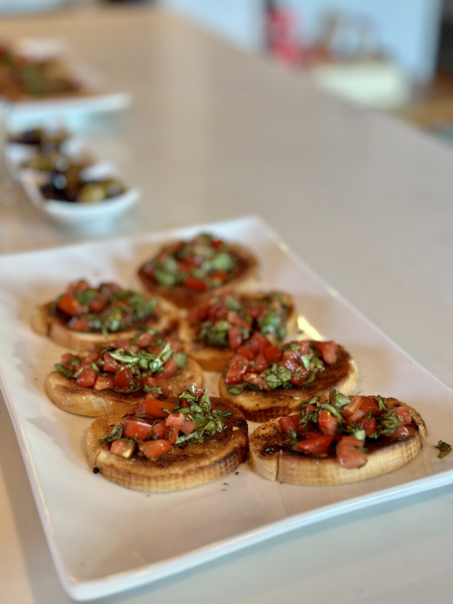 Tomato Basil Bruschetta