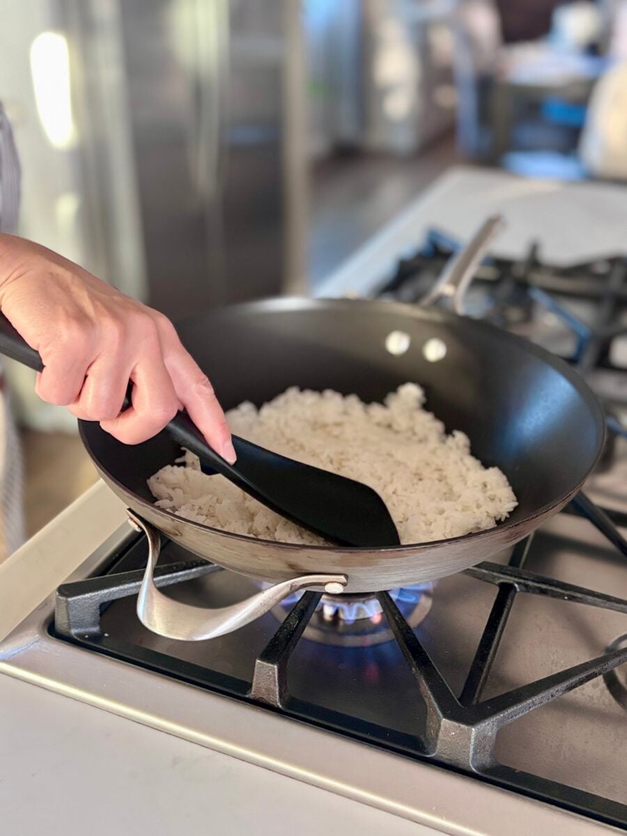 Egg fried rice