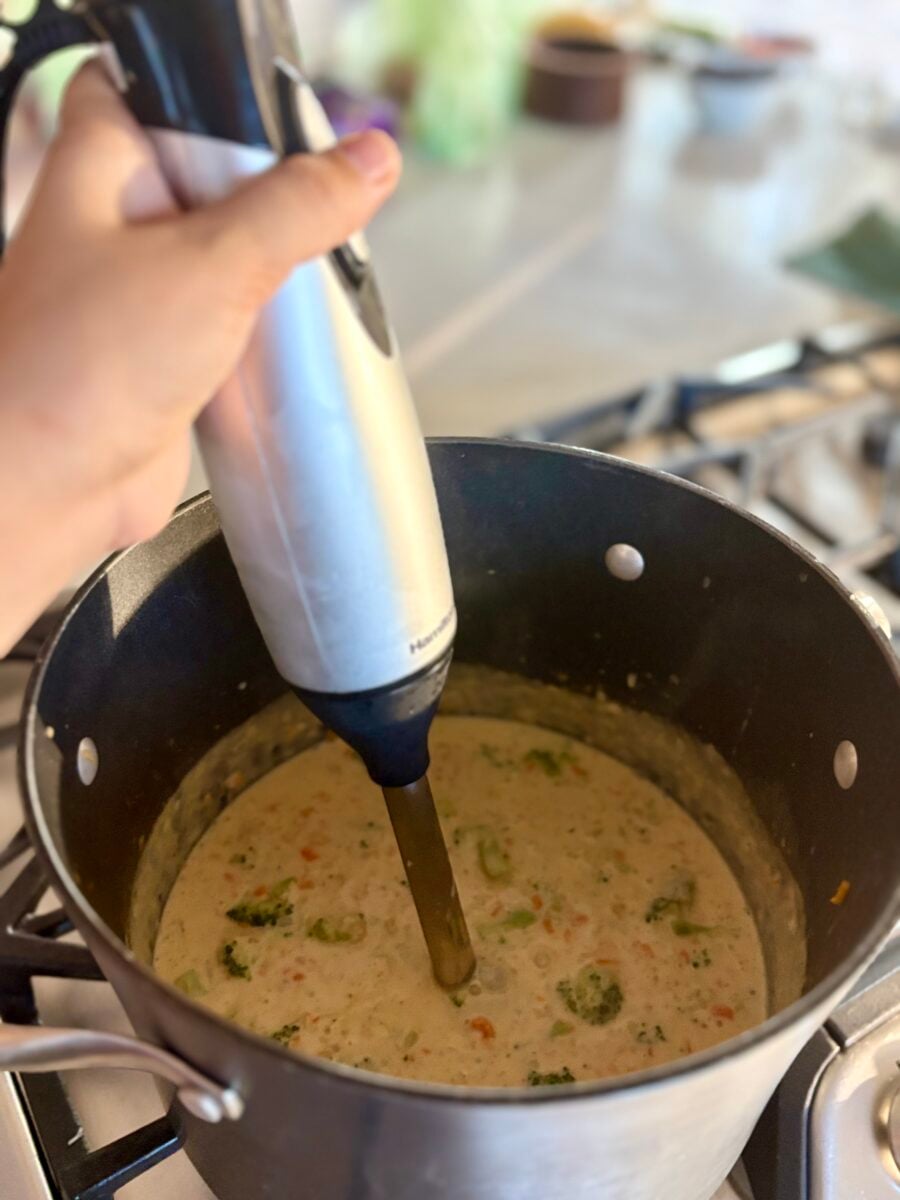 Broccoli cheddar soup