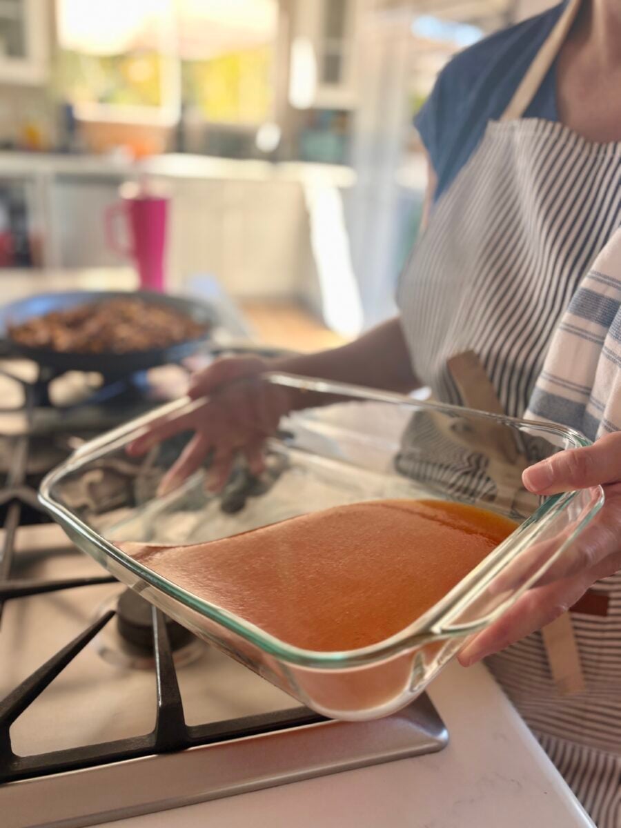 Enchilada casserole