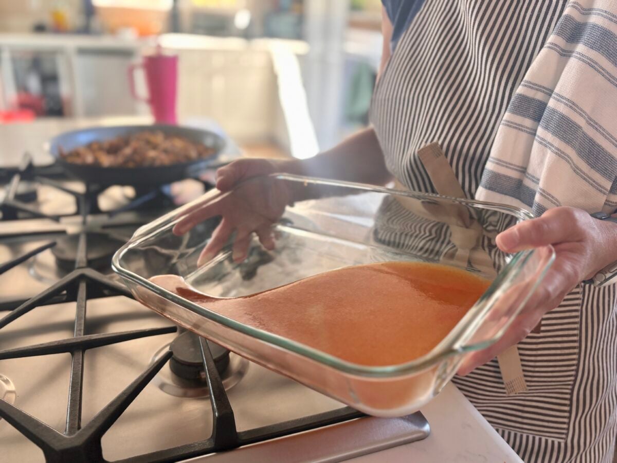 Enchilada casserole