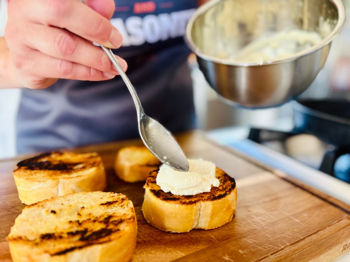 Ricotta toast