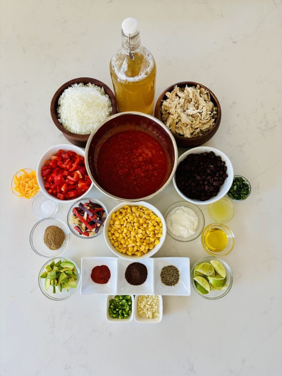 Chicken tortilla soup